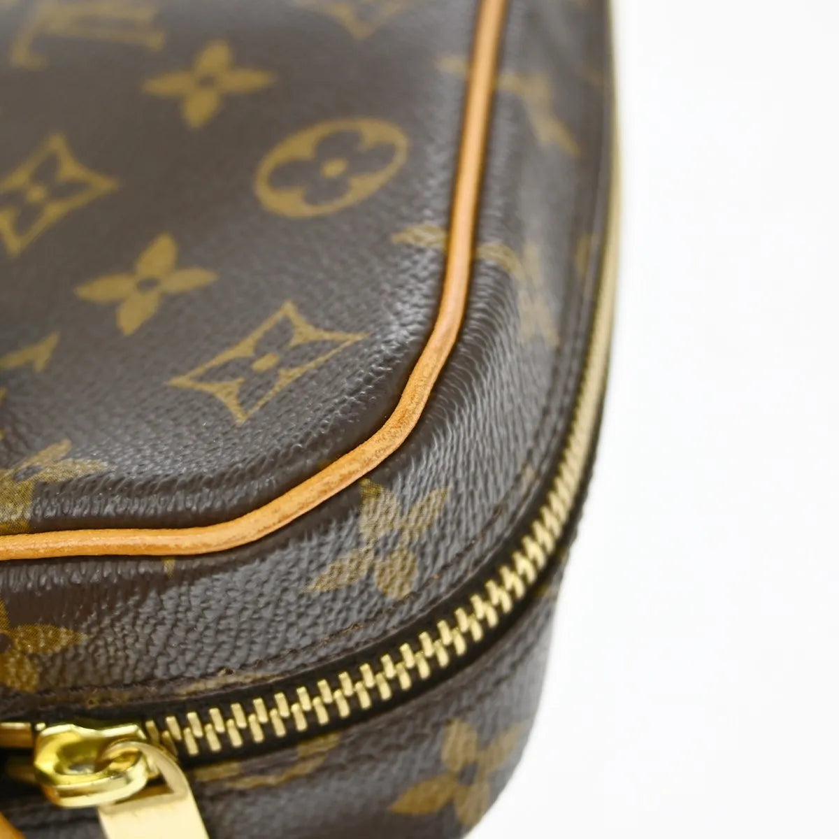 Louis Vuitton Cite Pochette Monogram Canvas Brown Canvas Clutche & Pouche Bag (Pre-Owned)