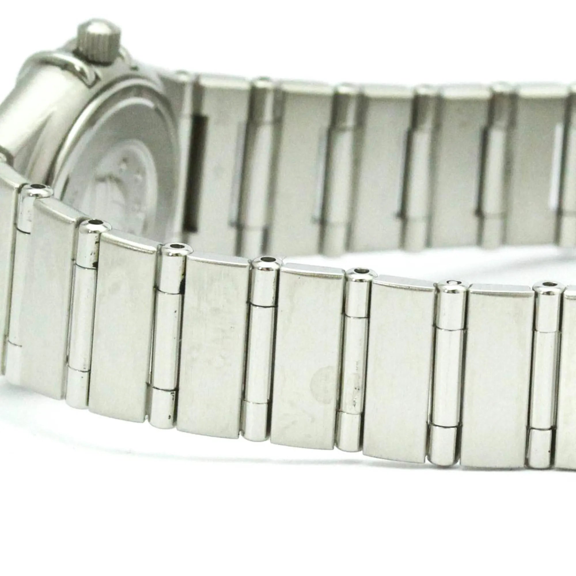 Omega Constellation Quartz Stainless Steel With Diamond Markers Watch (Pre-Owned)