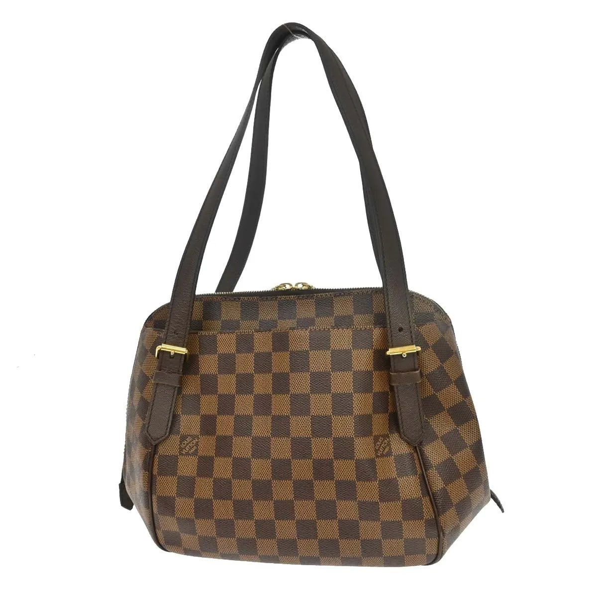Louis Vuitton Belem Damier Brown Canvas Shoulder Bag Bag (Pre-Owned)