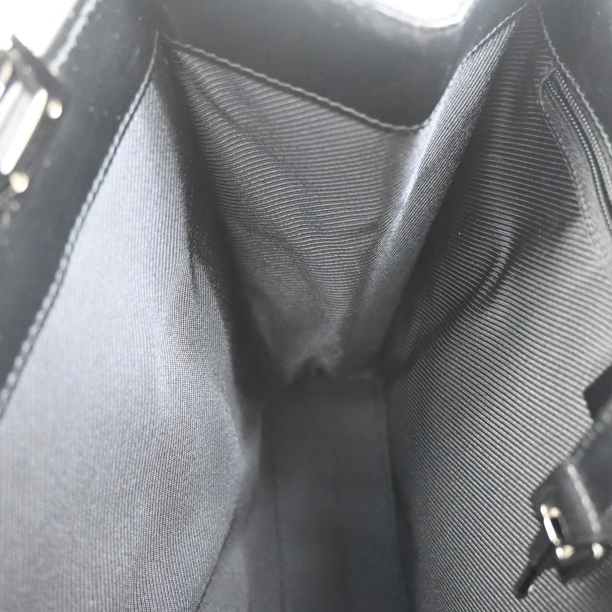 Gucci Jackie Tote Gg Canvas Black Canvas Handbag (Pre-Owned)