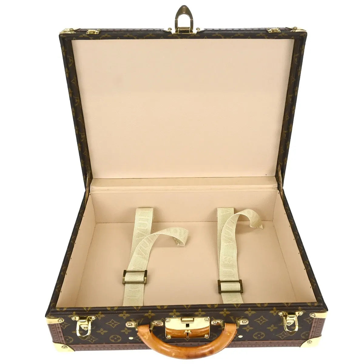 Louis Vuitton Cotteville Trunk Monogram Canvas Brown Canvas Travel Bag Bag (Pre-Owned)