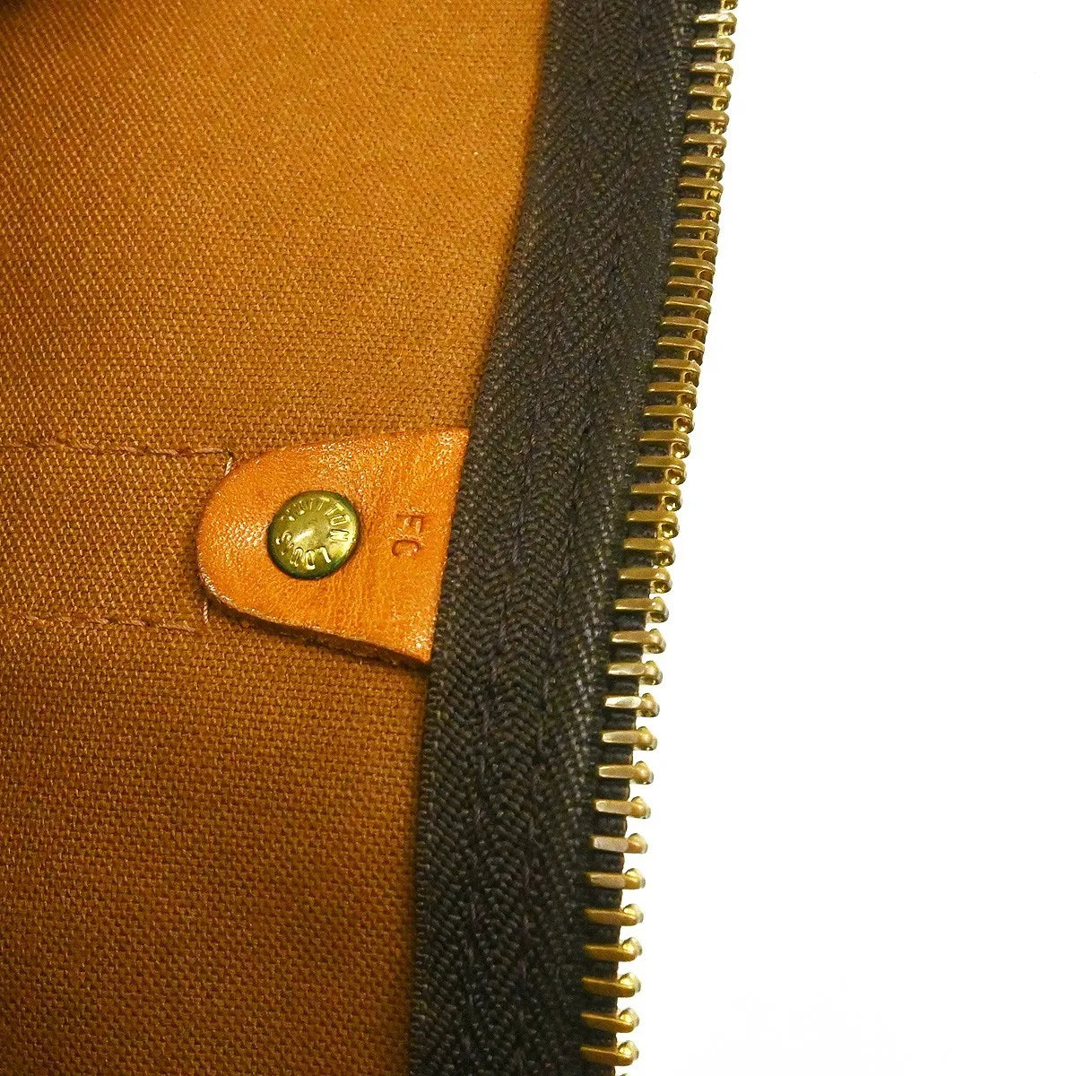 Louis Vuitton Keepall Bag Monogram Canvas Brown Canvas Travel Bag Bag (Pre-Owned)