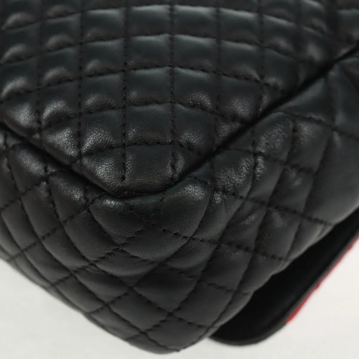 Versace Medusa Padlock Icon Top Handle Quilted Leather Black Leather Shoulder Bag Bag (Pre-Owned)