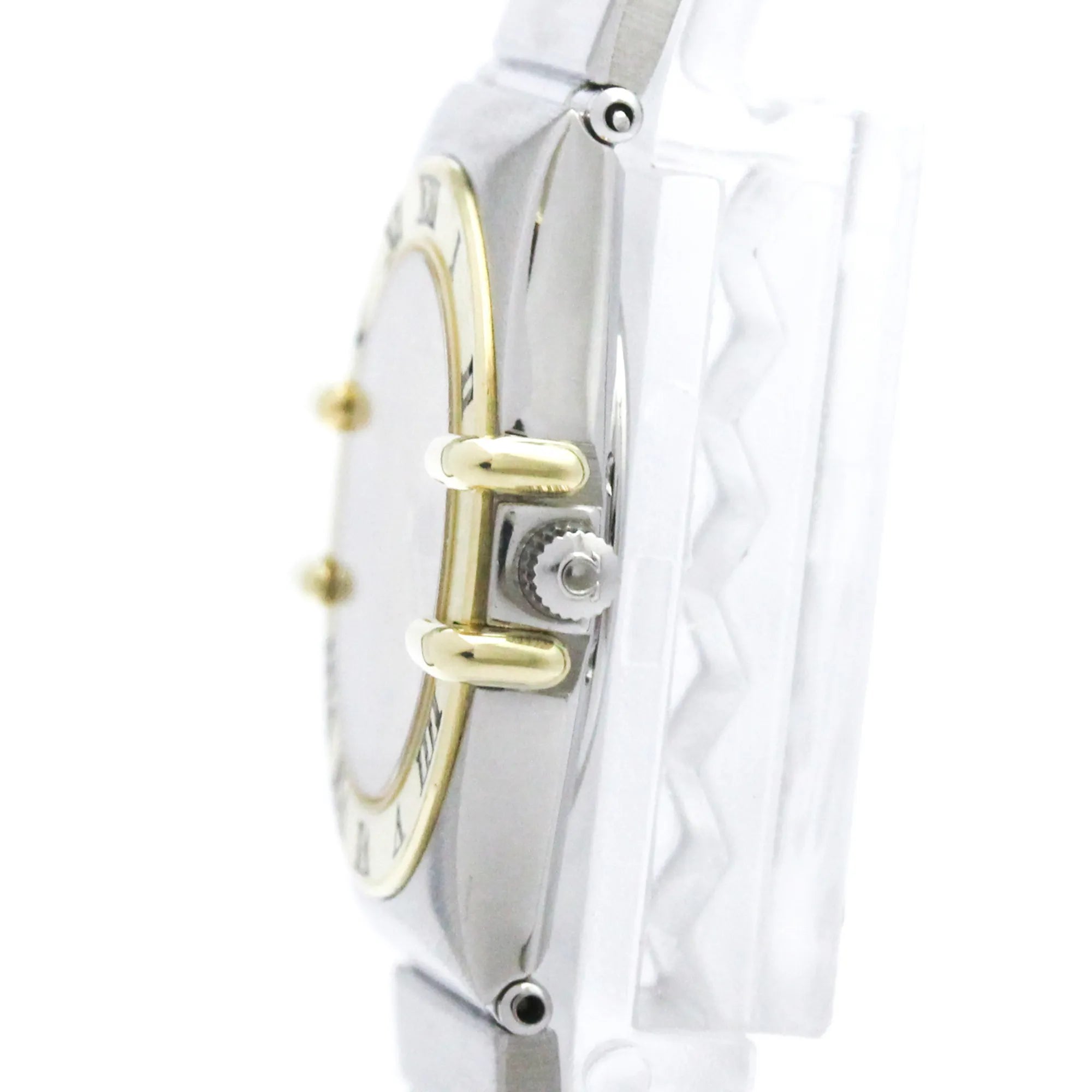 Omega Constellation Quartz Stainless Steel And Yellow Gold Watch (Pre-Owned)