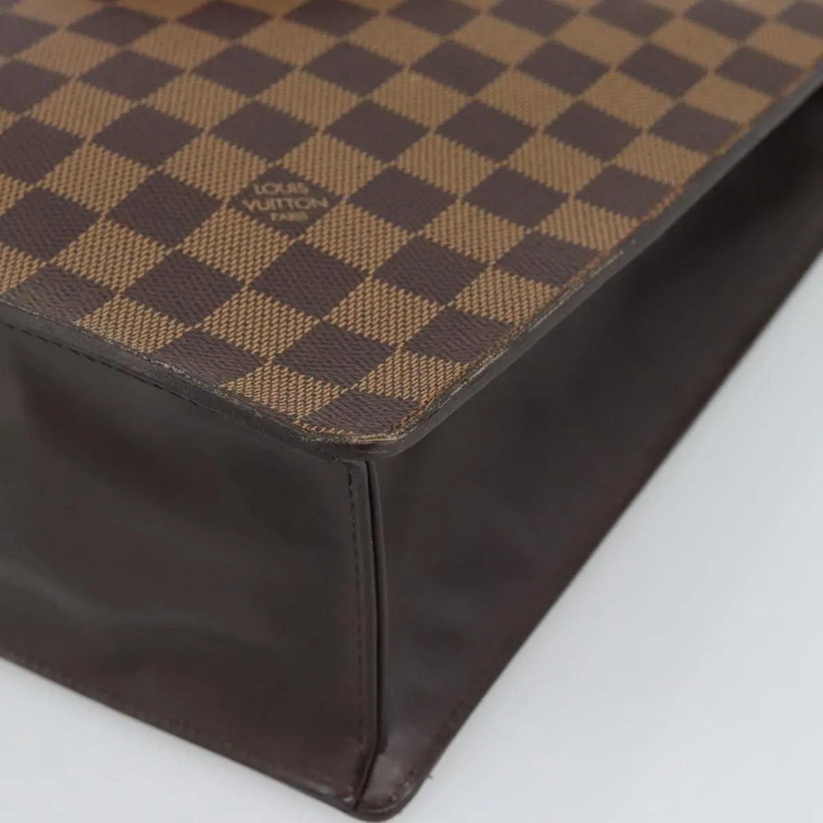 Louis Vuitton Venice Sac Plat Damier Brown Canvas Tote Bag Bag (Pre-Owned)