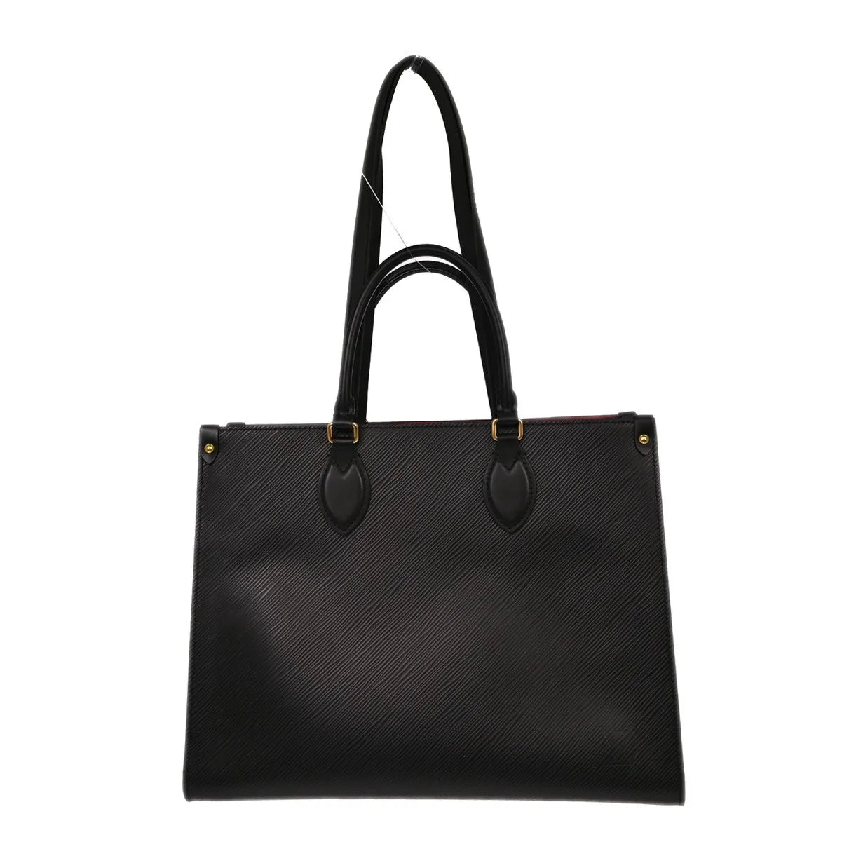 Louis Vuitton Onthego Tote Epi Leather Black Leather Tote Bag Bag (Pre-Owned)