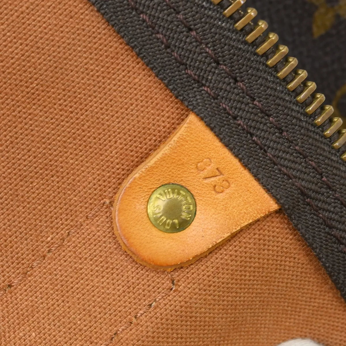 Louis Vuitton Keepall Bag Monogram Canvas Brown Canvas Travel Bag Bag (Pre-Owned)