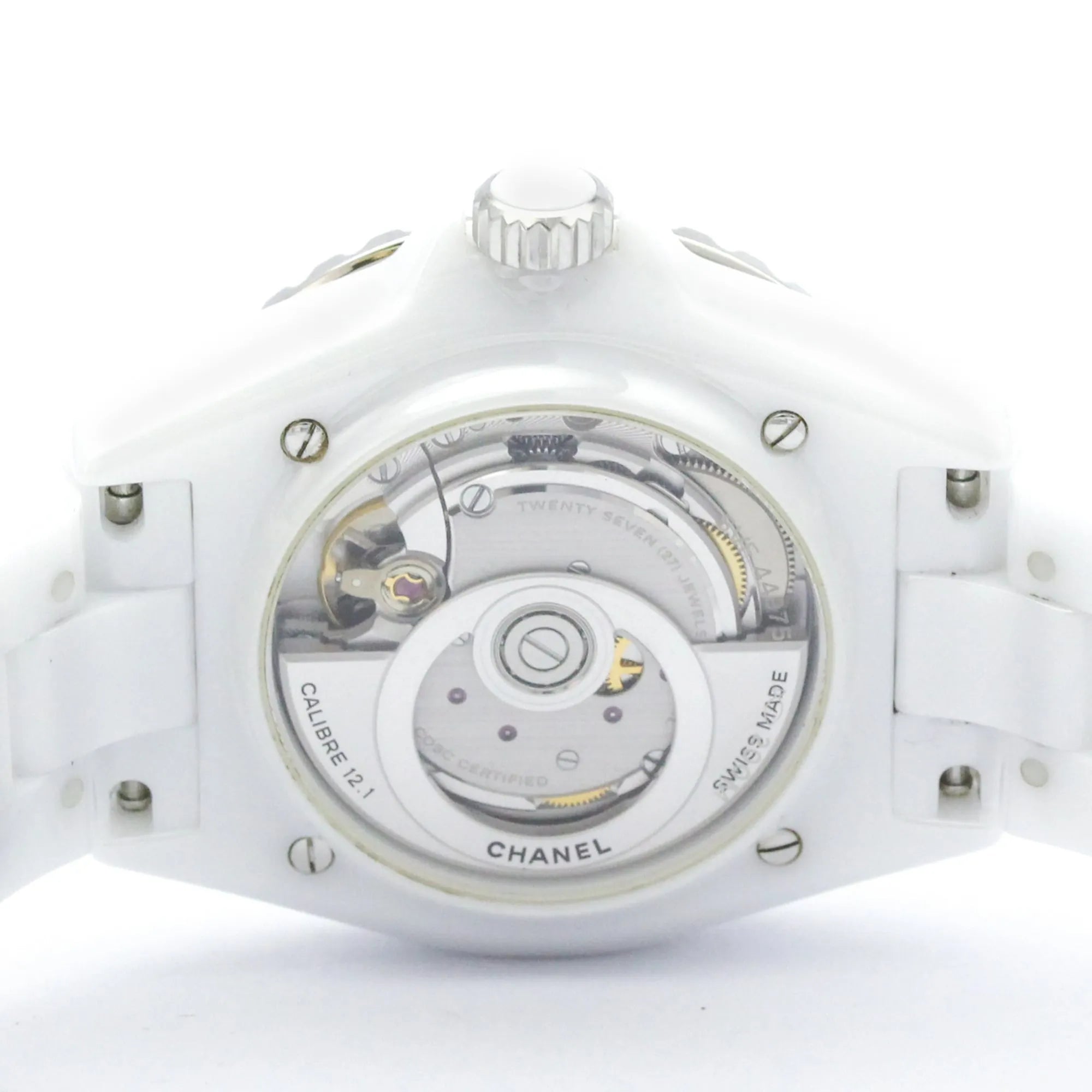 Chanel J12 Automatic Ceramic And Stainless Steel Watch (Pre-Owned)