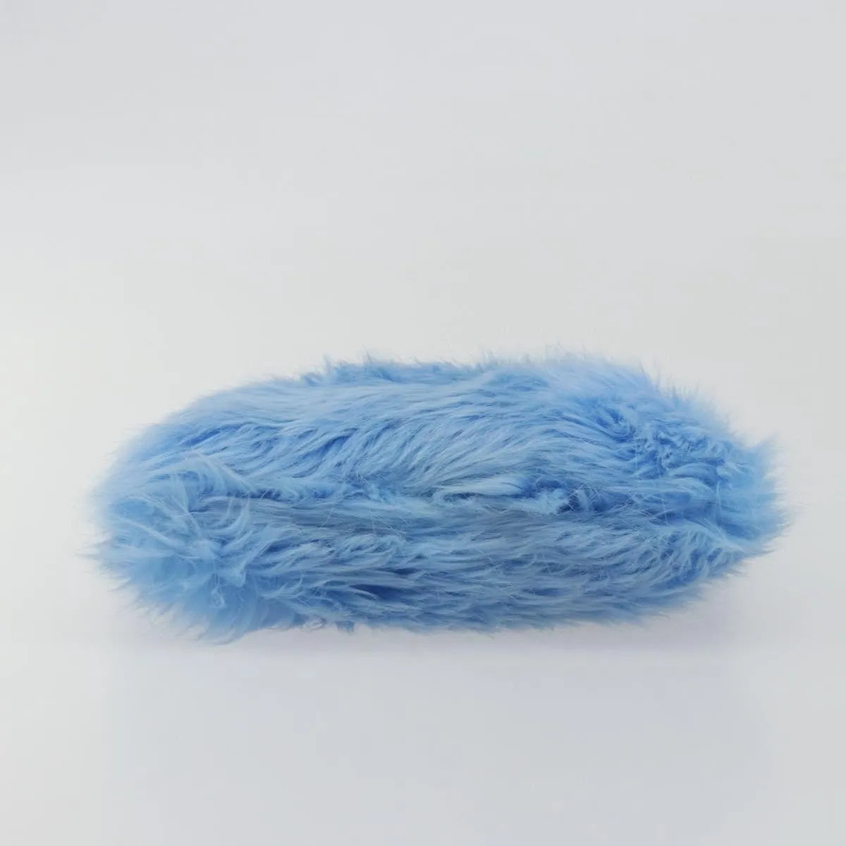 Prada Clutch Faux Fur Blue Fur Clutche & Pouche Bag (Pre-Owned)