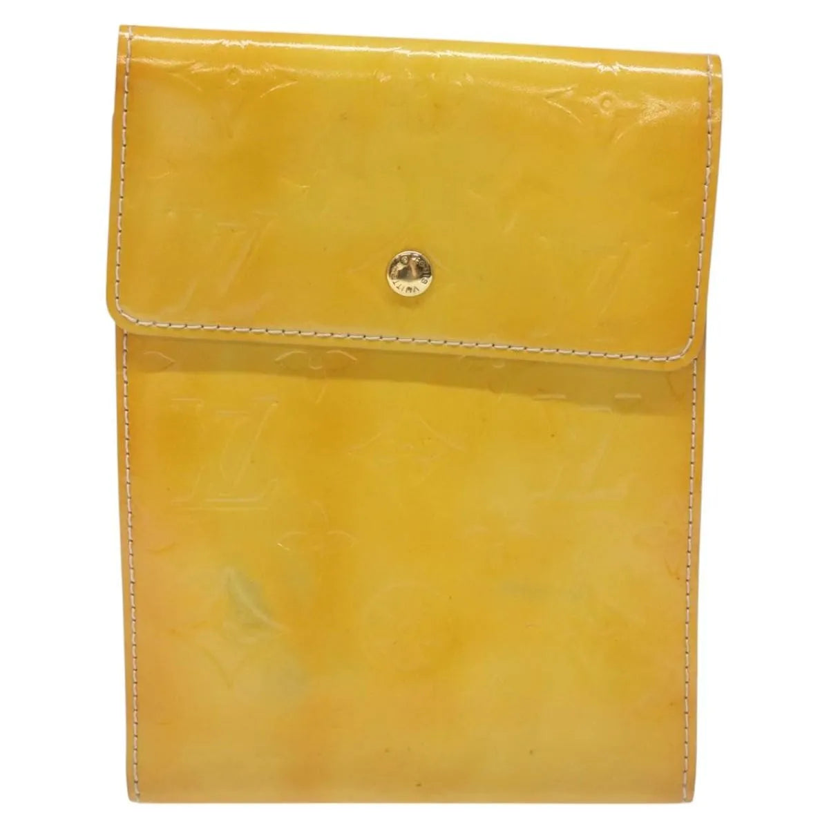 Louis Vuitton Kenmare Shoulder Bag Patent Leather Yellow Patent_Leather Shoulder Bag Bag (Pre-Owned)