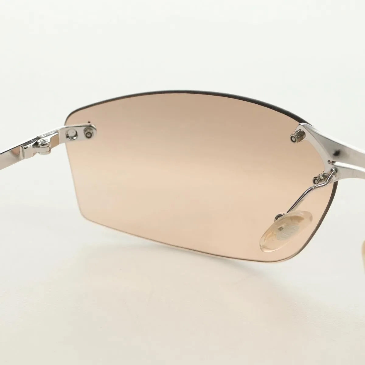 Christian Dior Sunglasses Metal Beige Metal Sunglasse Accessory (Pre-Owned)