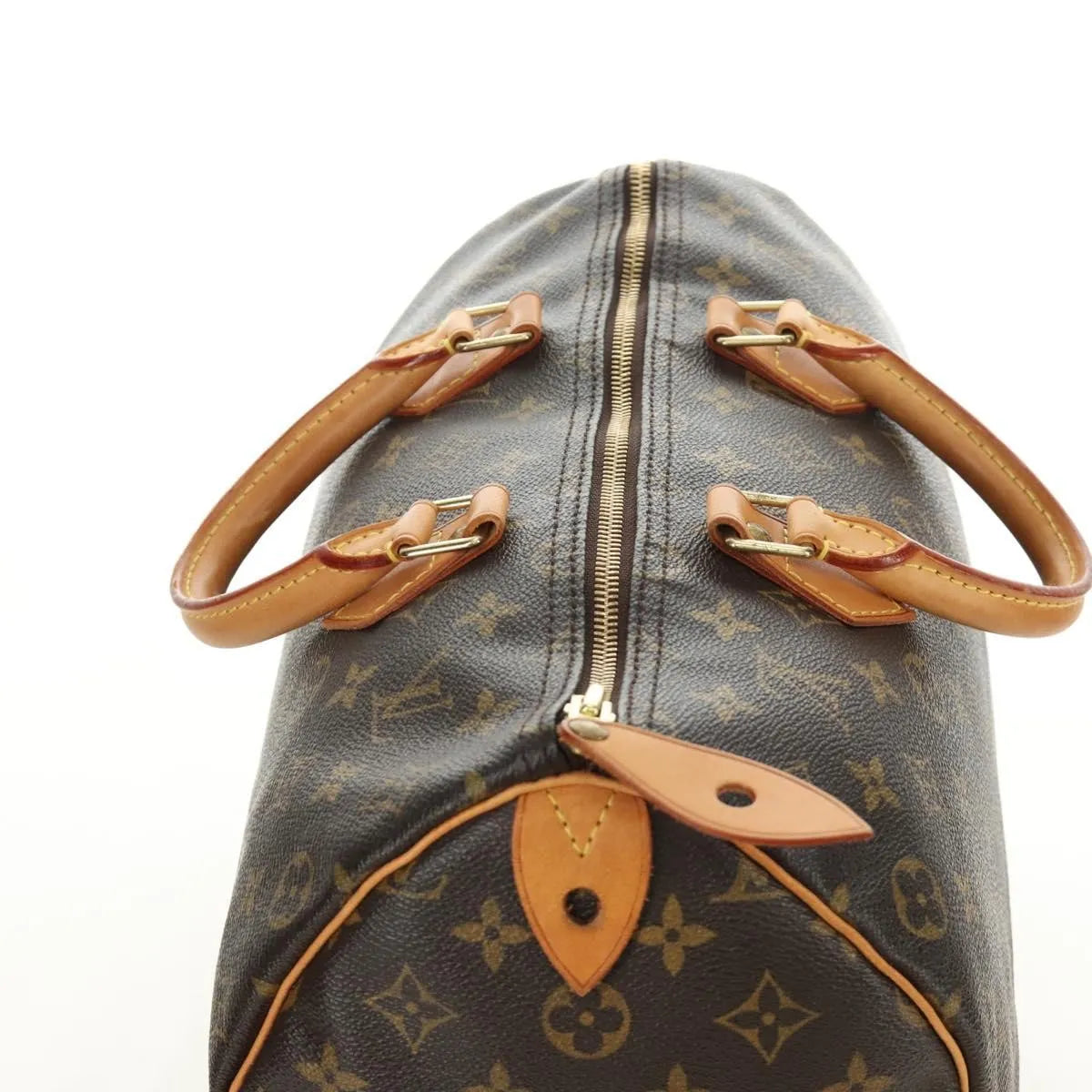 Louis Vuitton Speedy Monogram Canvas Brown Canvas Handbag (Pre-Owned)