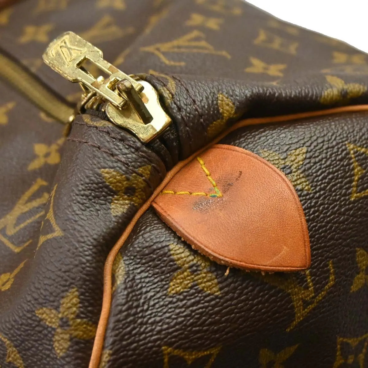 Louis Vuitton Keepall Monogram Canvas Brown Canvas Travel Bag Bag (Pre-Owned)