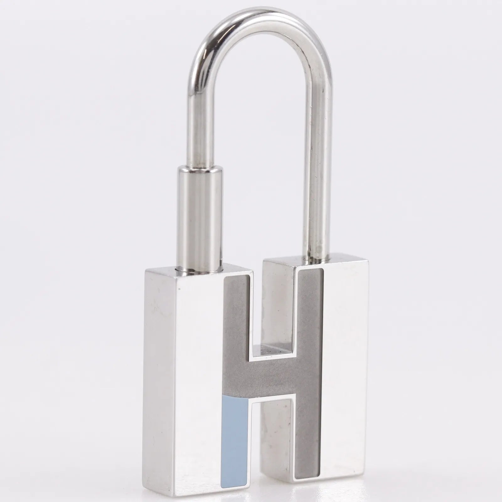 Hermes Cadena Keyring Metal Silver Metal Charms And Keychains Accessory (Pre-Owned)