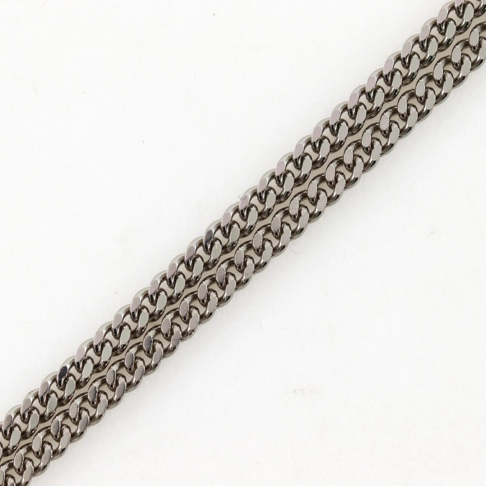 Chanel Cc Ball Drop Pendant Metal Silver Metal Necklace Jewelry (Pre-Owned)