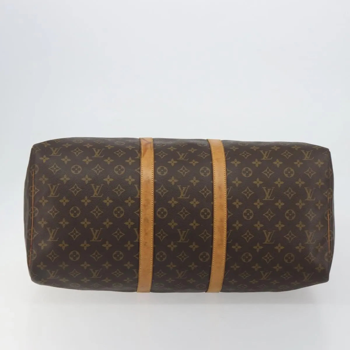 Louis Vuitton Keepall Monogram Canvas Brown Canvas Travel Bag Bag (Pre-Owned)