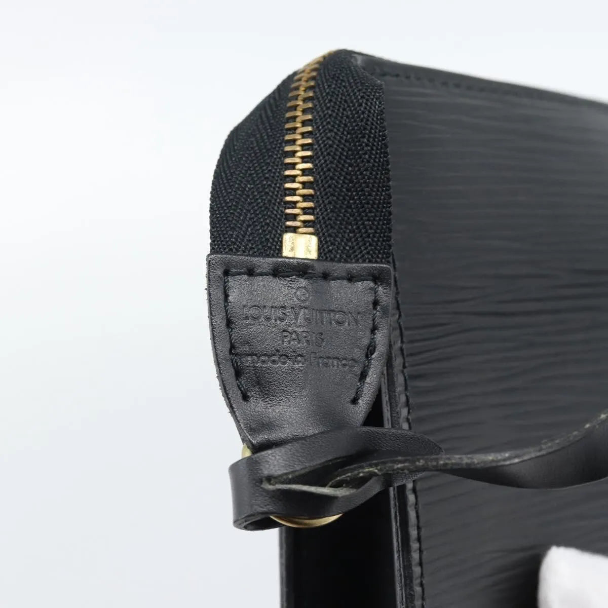 Louis Vuitton Pochette Accessoires Epi Black Leather Clutche & Pouche Bag (Pre-Owned)