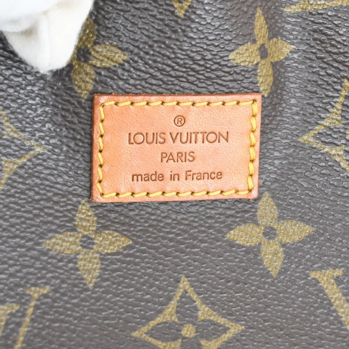 Louis Vuitton Saumur Monogram Canvas Brown Canvas Shoulder Bag Bag (Pre-Owned)