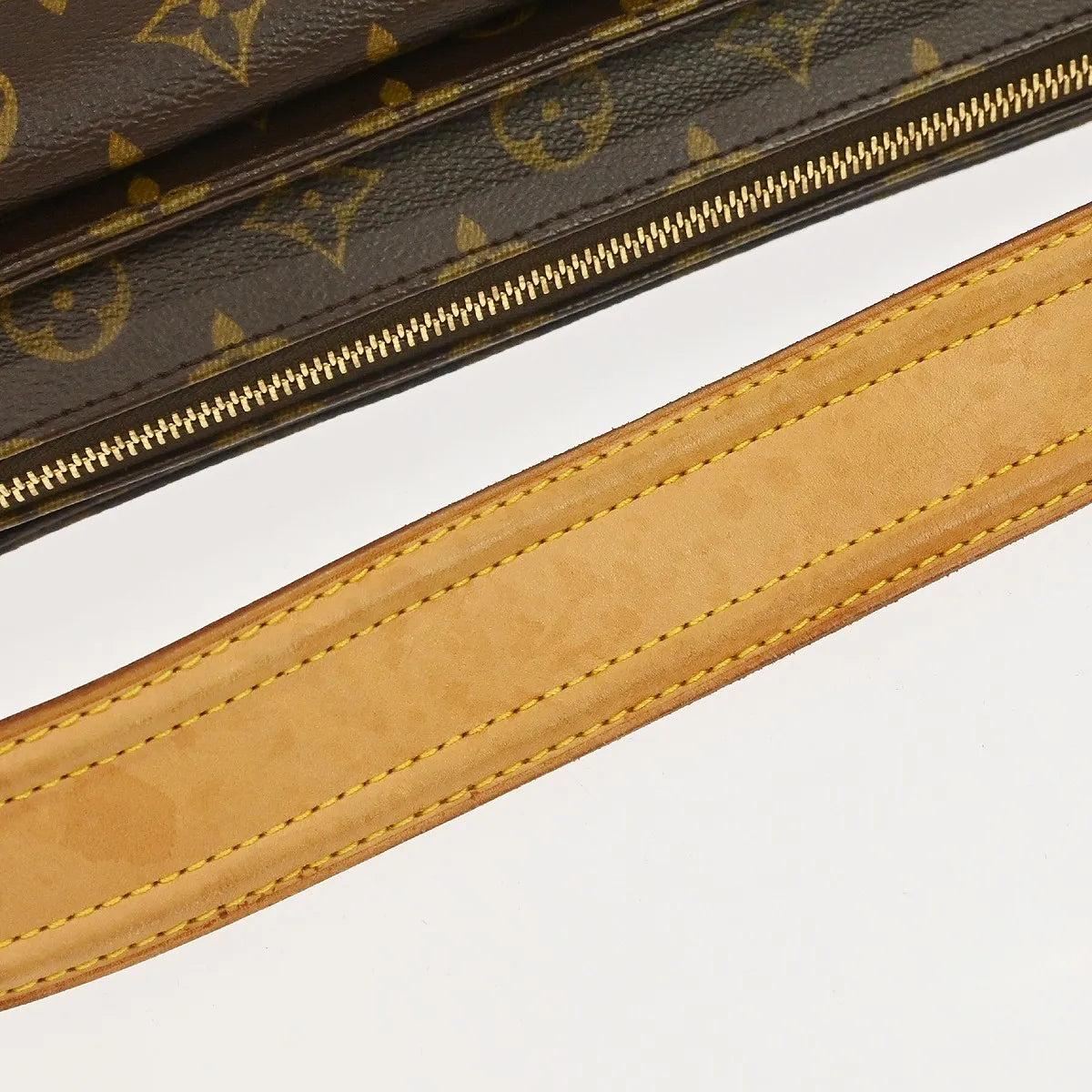 Louis Vuitton Viva Cite Monogram Canvas Brown Canvas Shoulder Bag Bag (Pre-Owned)