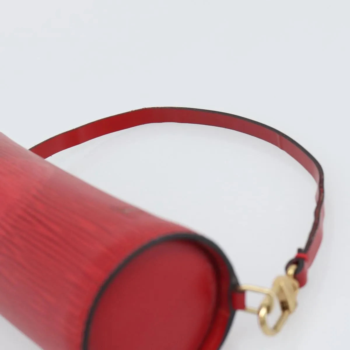 Louis Vuitton Soufflot Pochette Epi Leather Red Leather Clutche & Pouche Bag (Pre-Owned)
