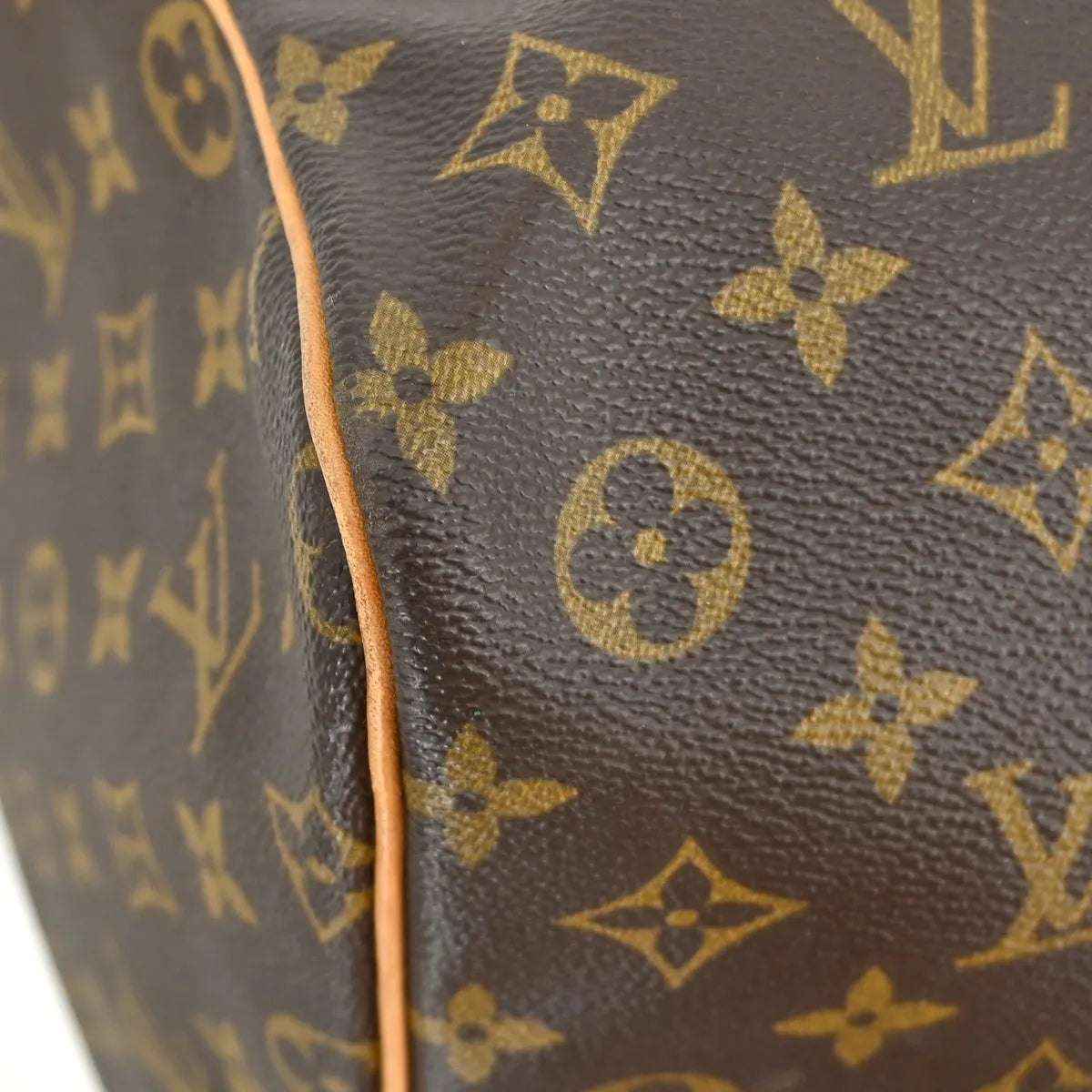 Louis Vuitton Keepall Bag Monogram Canvas Brown Canvas Travel Bag Bag (Pre-Owned)
