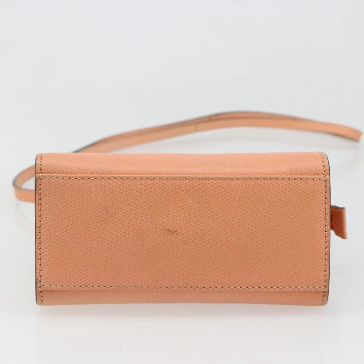 Celine Handbag Leather Orange Leather Handbag (Pre-Owned)