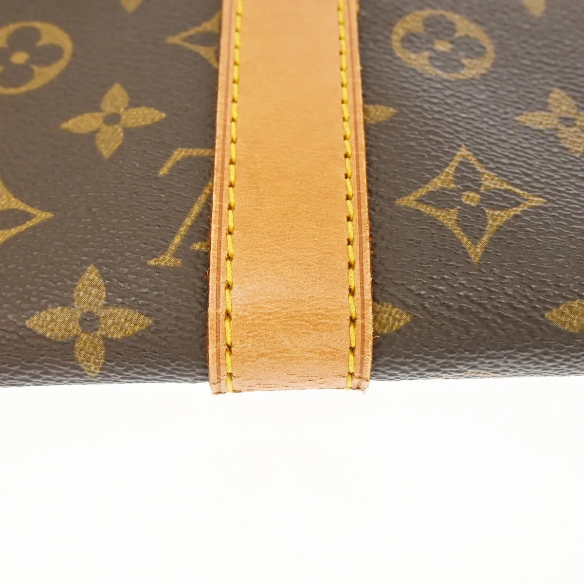 Louis Vuitton Keepall Monogram Canvas Brown Canvas Travel Bag Bag (Pre-Owned)