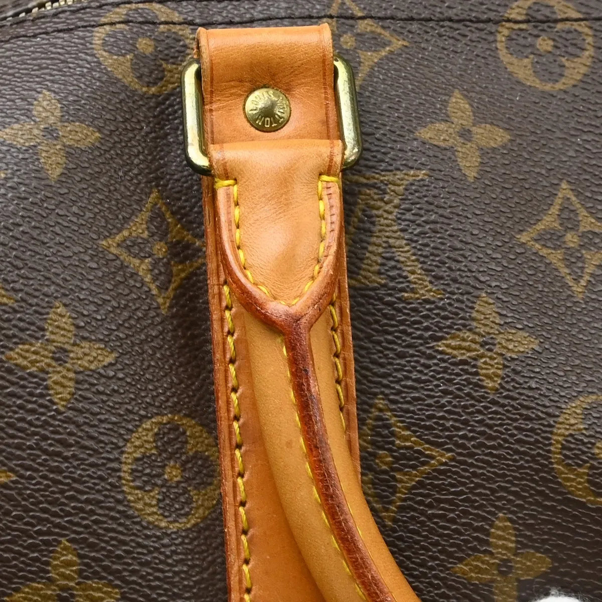 Louis Vuitton Keepall Monogram Canvas Brown Canvas Travel Bag Bag (Pre-Owned)