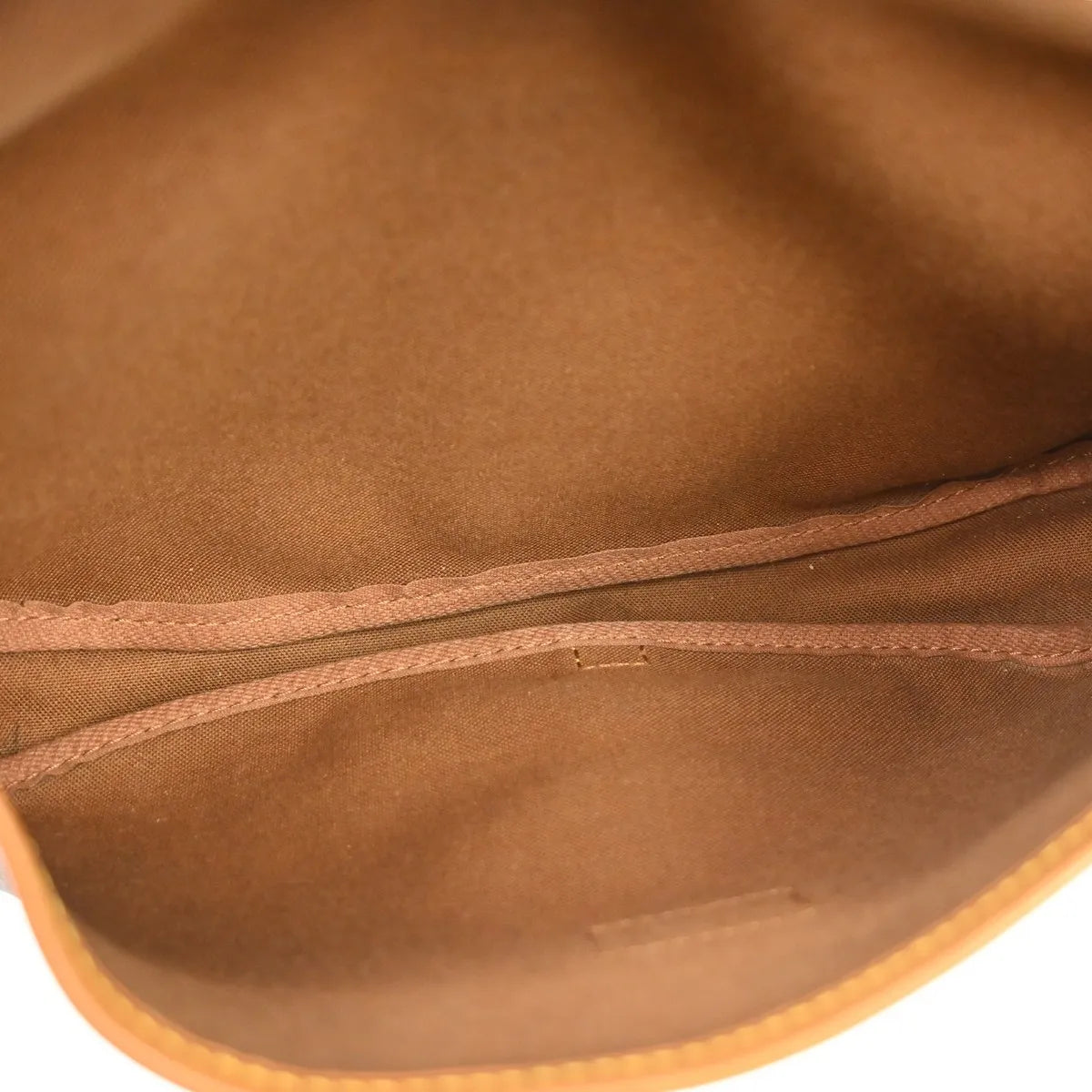 Louis Vuitton Saumur Monogram Brown Canvas Shoulder Bag Bag (Pre-Owned)