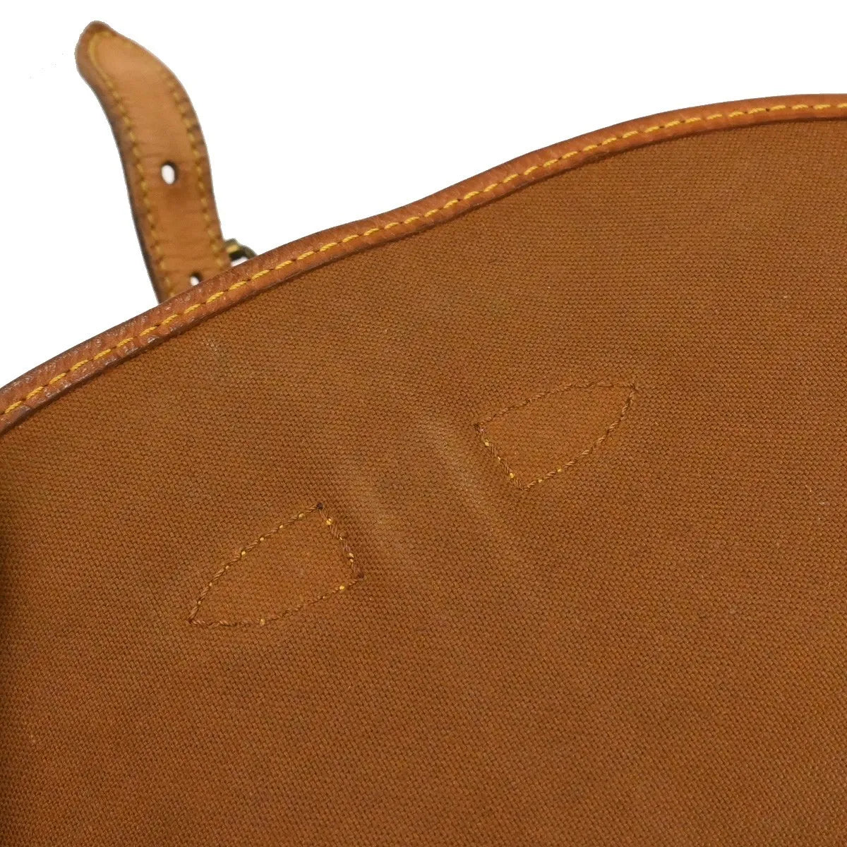 Louis Vuitton Saumur Monogram Canvas Brown Canvas Shoulder Bag Bag (Pre-Owned)