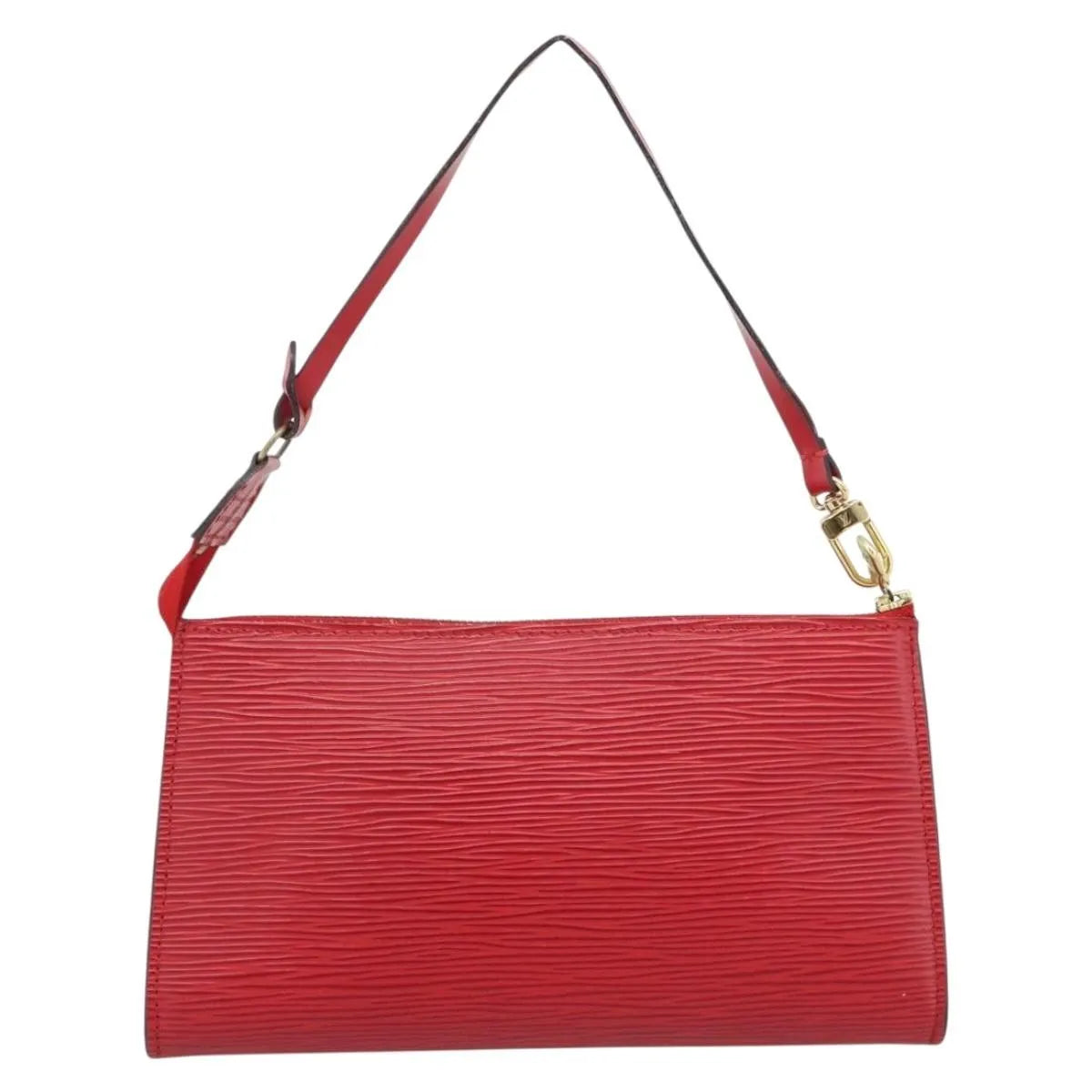 Louis Vuitton Pochette Accessoires Epi Red Leather Clutche & Pouche Bag (Pre-Owned)