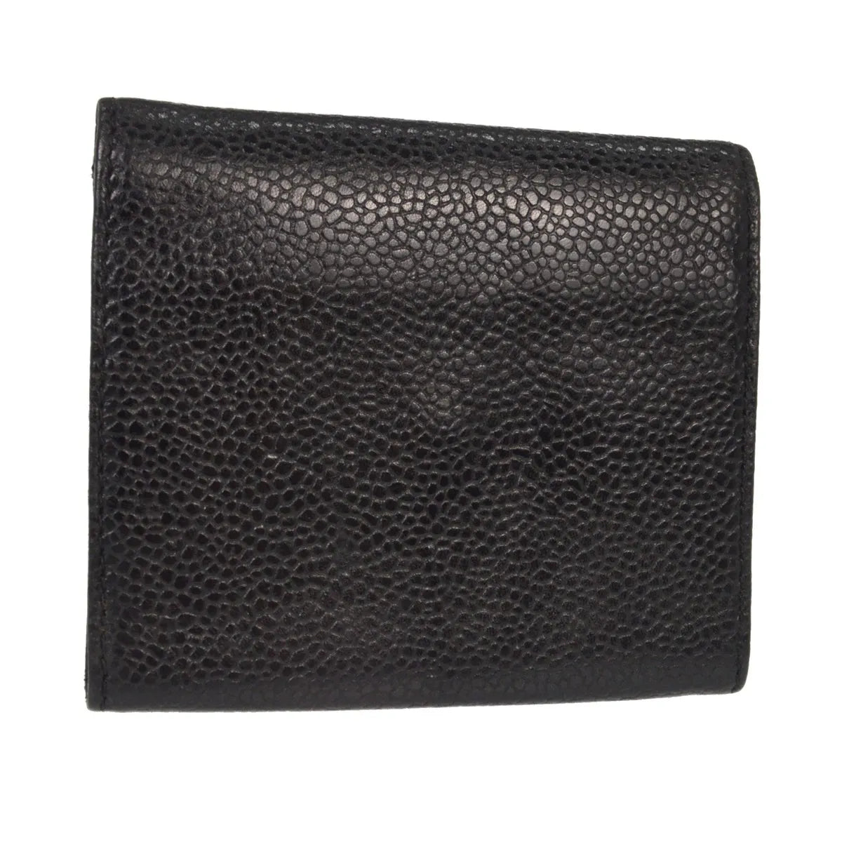 Chanel Timeless Cc Bifold Wallet Caviar Black Calfskin Wallets Accessory (Pre-Owned)