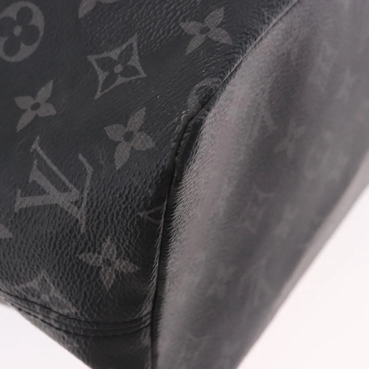 Louis Vuitton Cabas Light Drawstring Monogram Eclipse Canvas Black Canvas Tote Bag Bag (Pre-Owned)