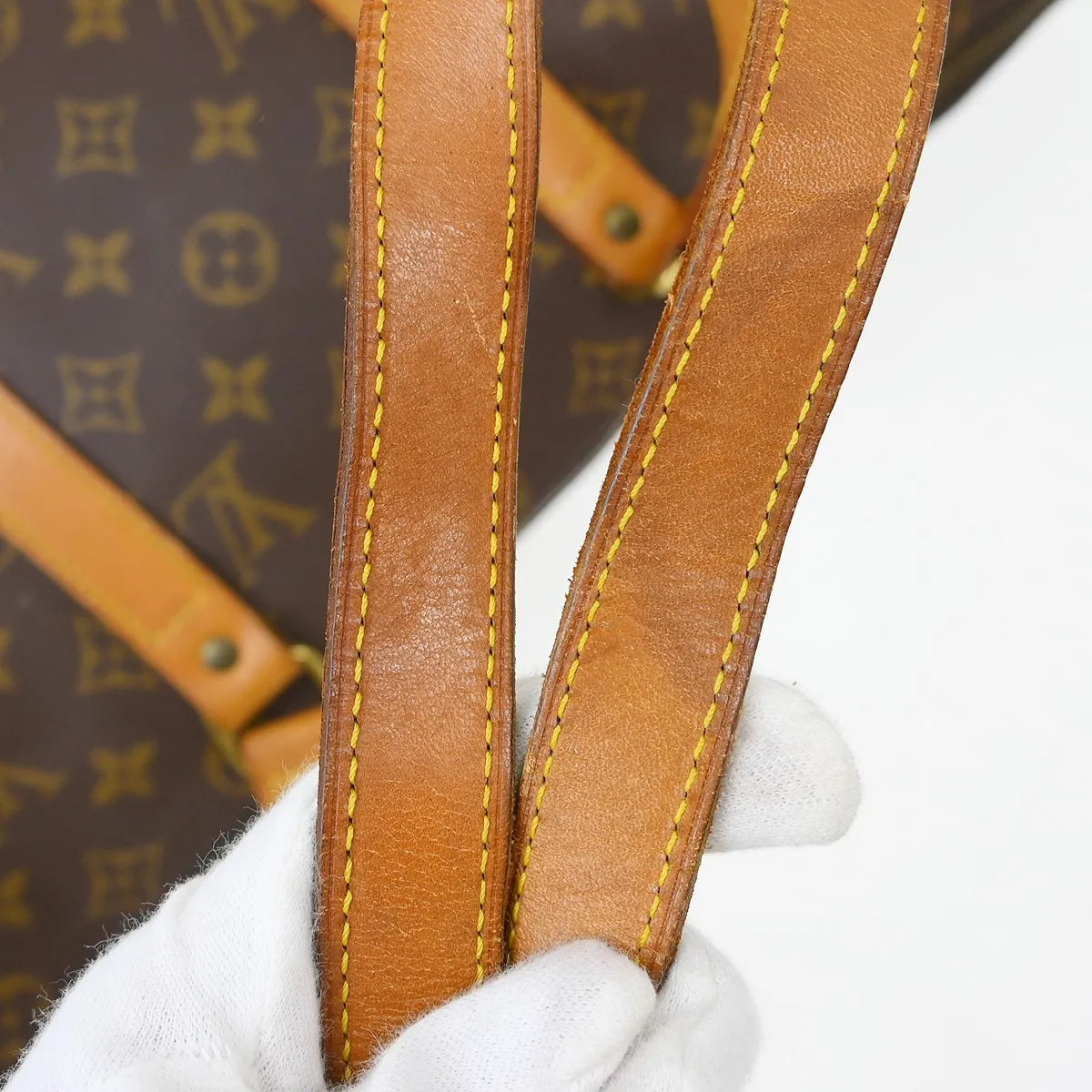 Louis Vuitton Flanerie Monogram Canvas Brown Canvas Travel Bag Bag (Pre-Owned)