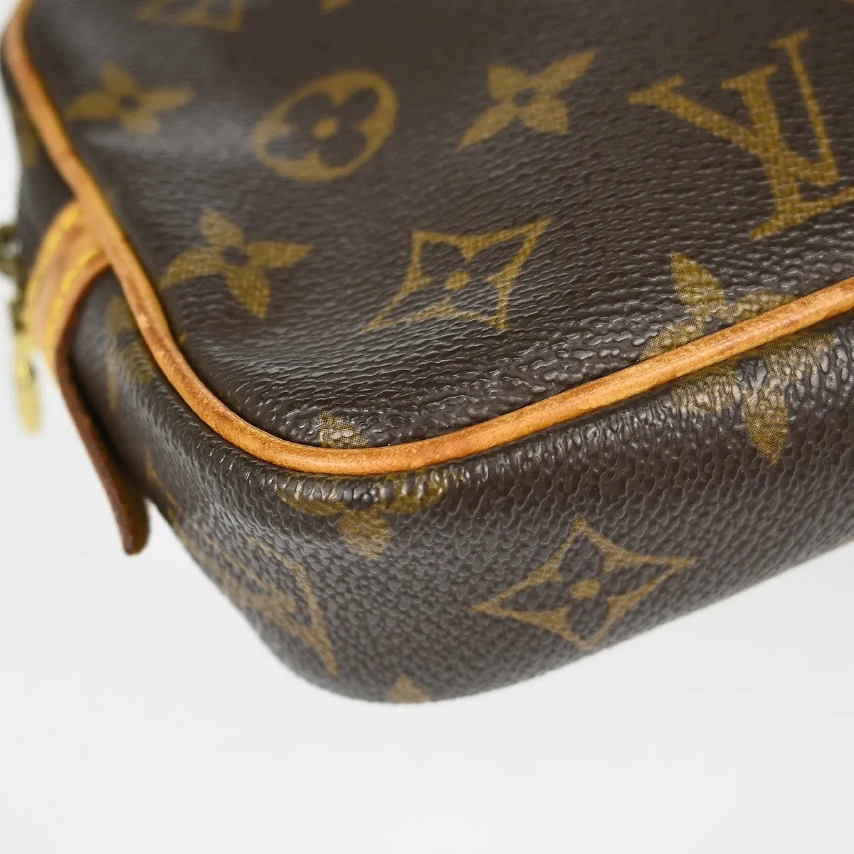 Louis Vuitton Pochette Marly Bandouliere Monogram Canvas Brown Canvas Shoulder Bag Bag (Pre-Owned)
