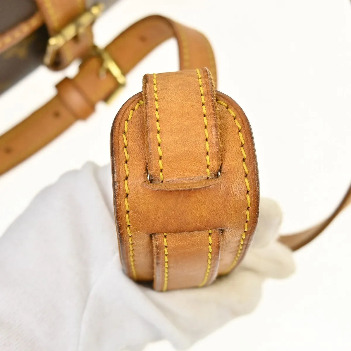 Louis Vuitton Sologne Monogram Canvas Brown Canvas Shoulder Bag Bag (Pre-Owned)
