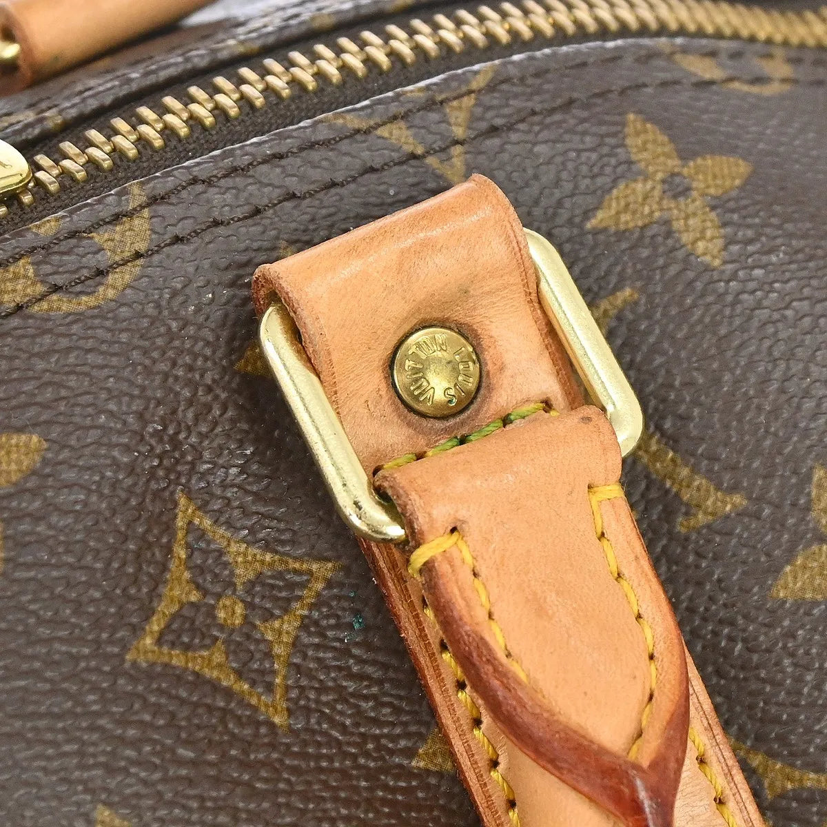 Louis Vuitton Keepall Monogram Brown Canvas Travel Bag Bag (Pre-Owned)