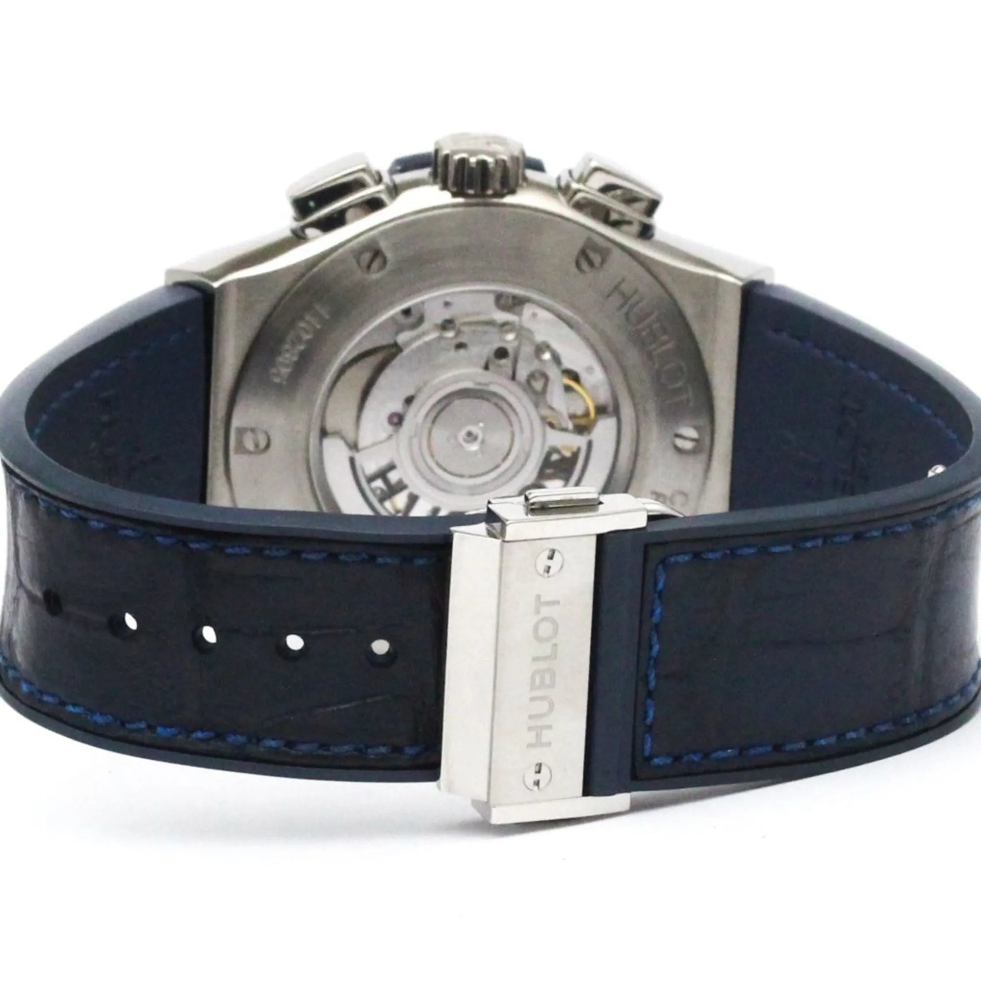 Hublot Classic Fusion Automatic Titanium And Rubber Watch (Pre-Owned)