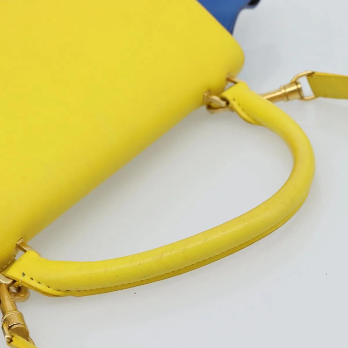 Celine Tricolor Trapeze Leather Multicolour Leather Handbag (Pre-Owned)