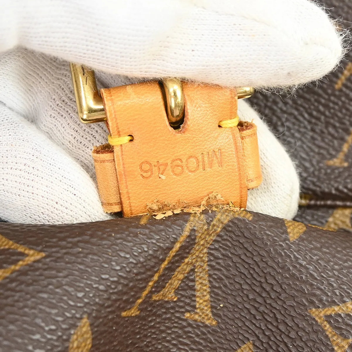 Louis Vuitton Vintage Montsouris Monogram Canvas Brown Canvas Backpack Bag (Pre-Owned)