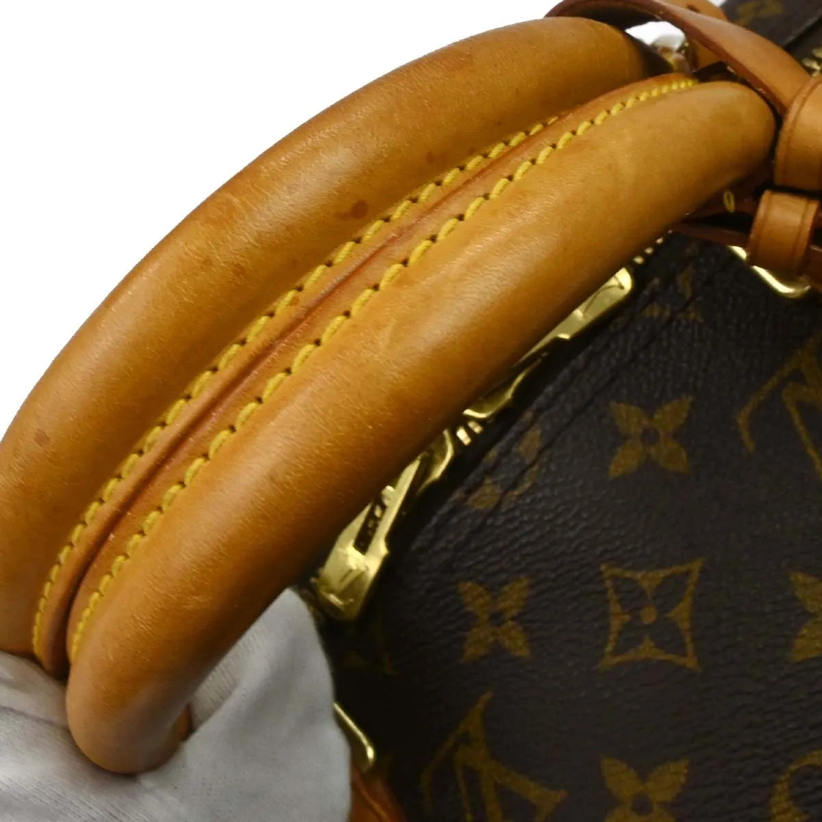 Louis Vuitton Keepall Monogram Canvas Brown Canvas Travel Bag Bag (Pre-Owned)