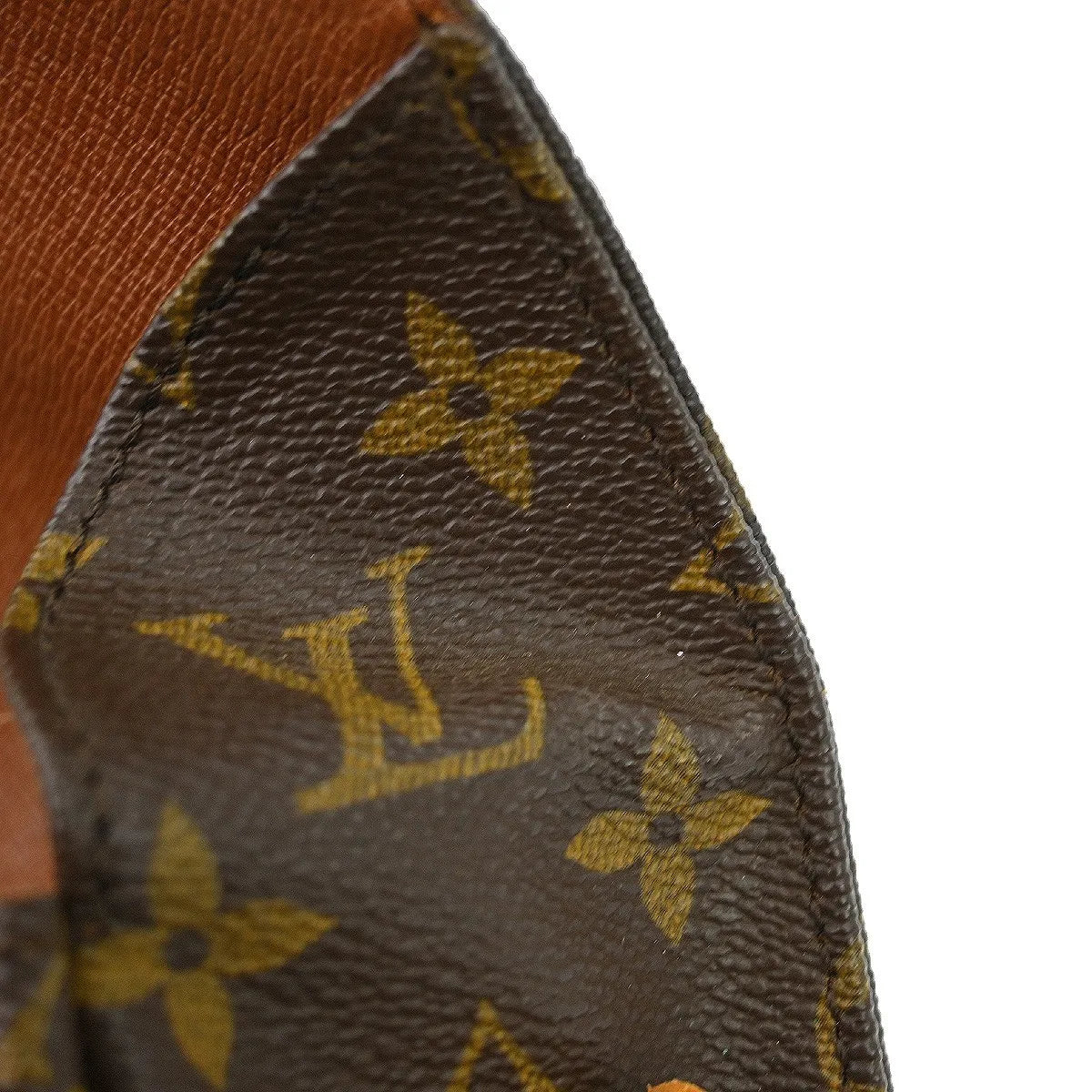 Louis Vuitton Cartouchiere Monogram Canvas Brown Canvas Shoulder Bag Bag (Pre-Owned)