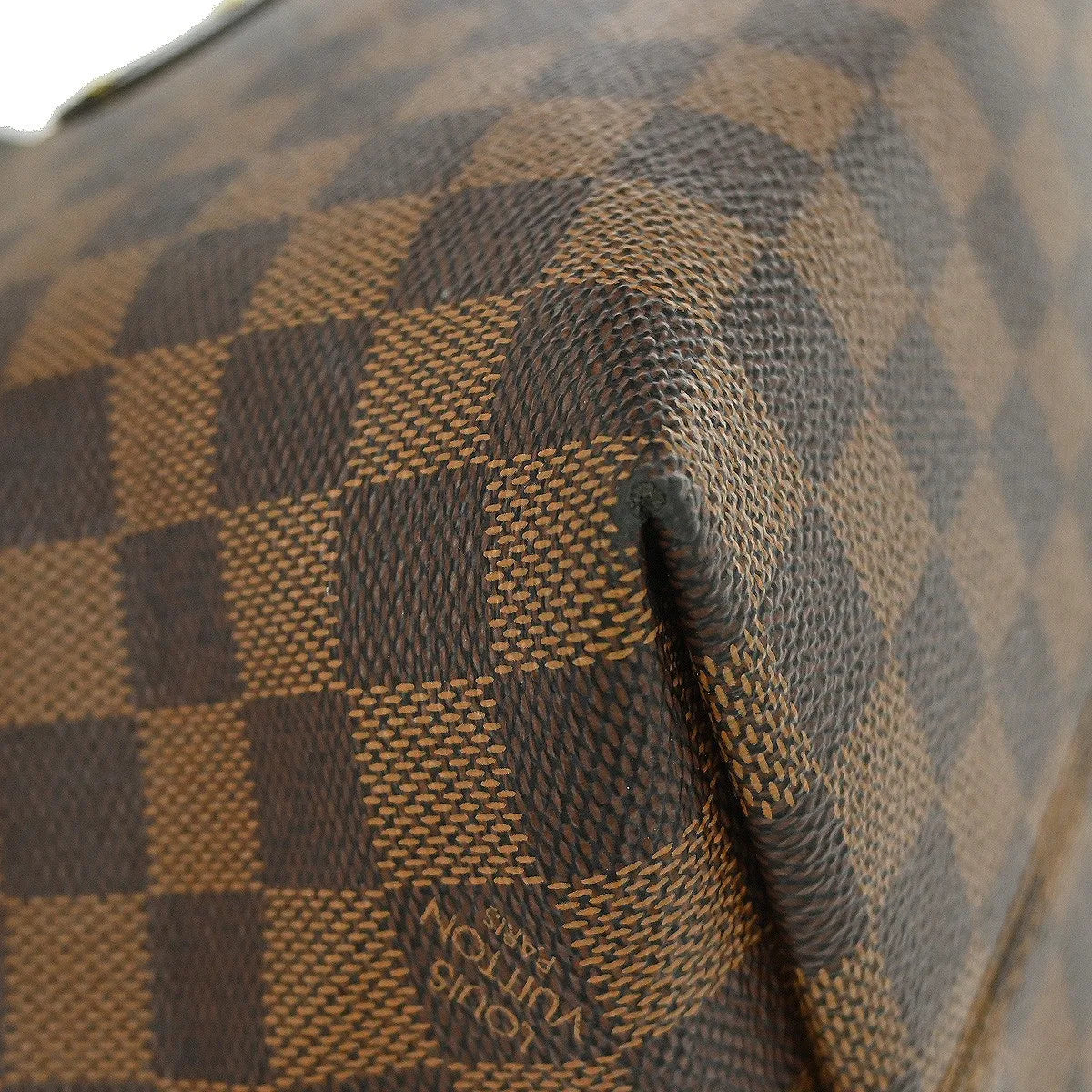 Louis Vuitton Iena Tote Damier Brown Canvas Tote Bag Bag (Pre-Owned)