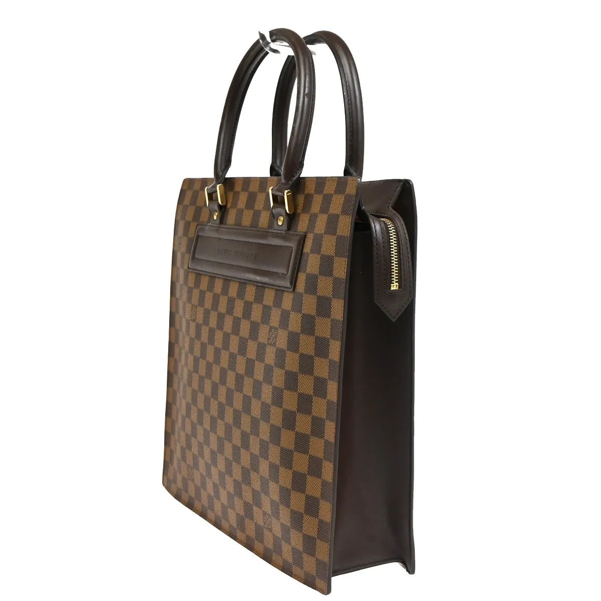 Louis Vuitton Venice Sac Plat Damier Brown Canvas Tote Bag Bag (Pre-Owned)