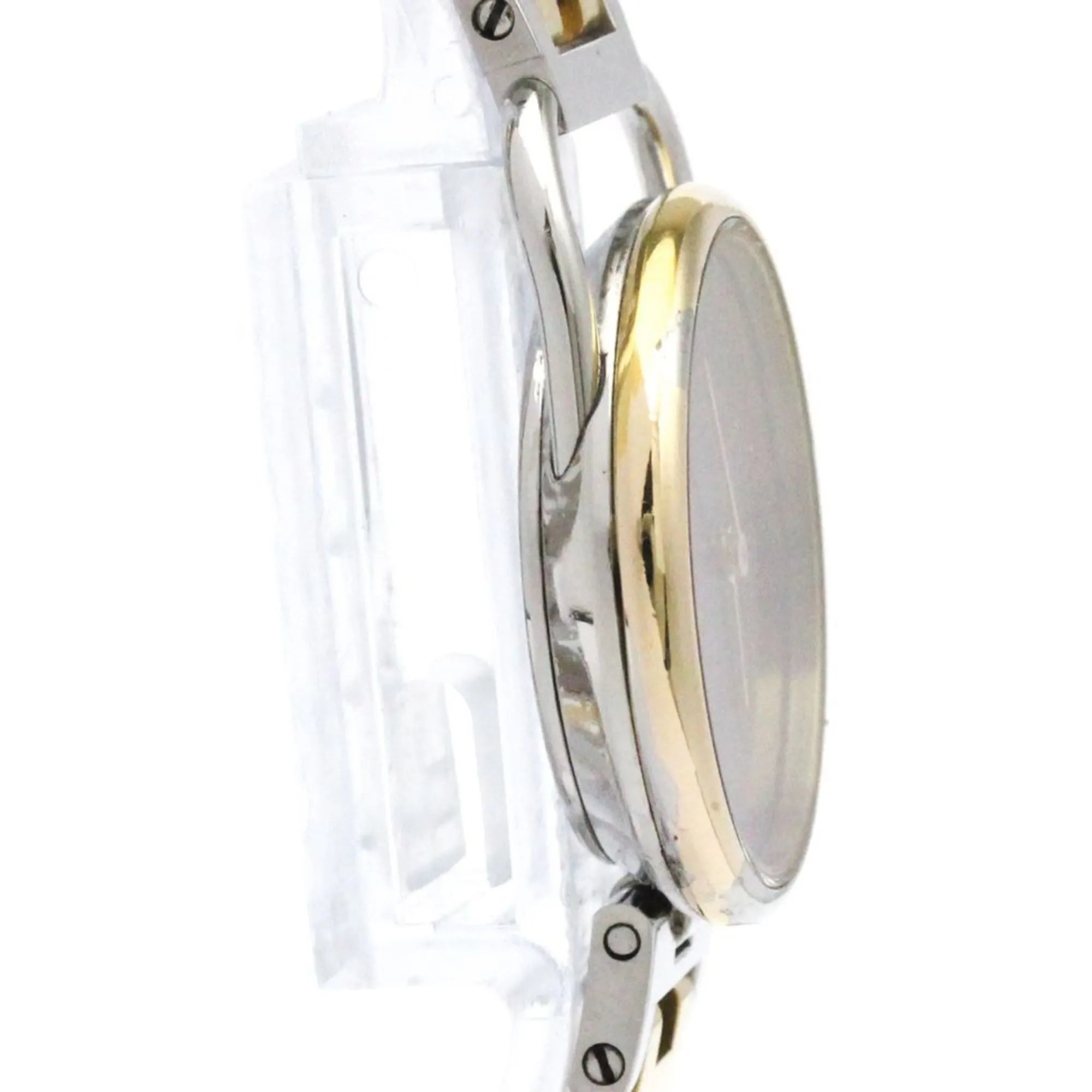 Hermes Arceau Quartz Watch Stainless Steel And Plated Metal Watch (Pre-Owned)
