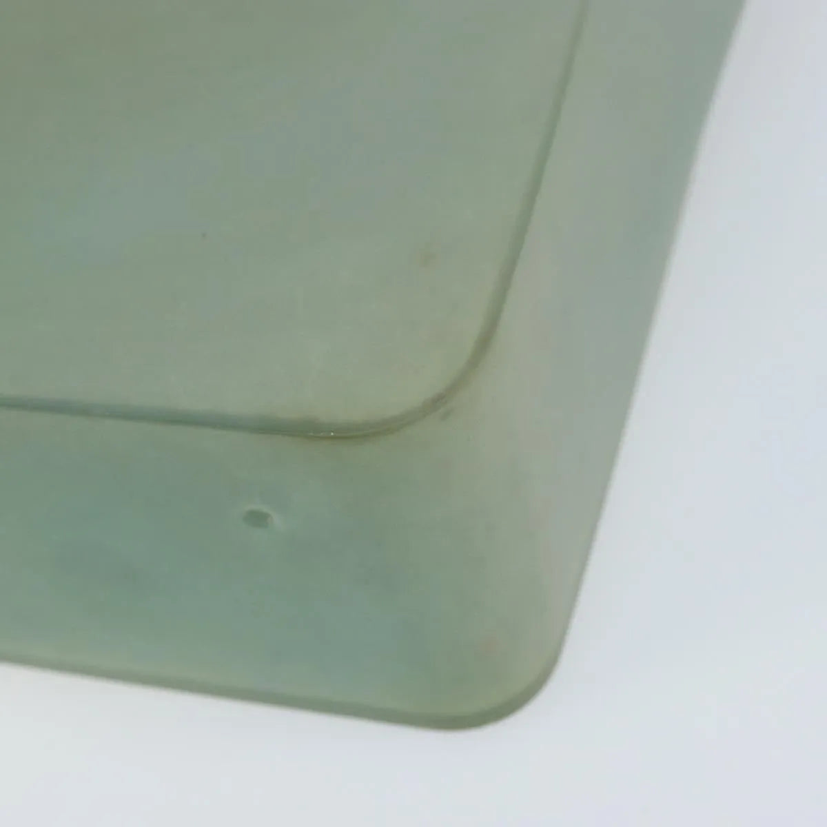 Chanel Vintage Logo Tote Plastic Green Plastic Tote Bag Bag (Pre-Owned)
