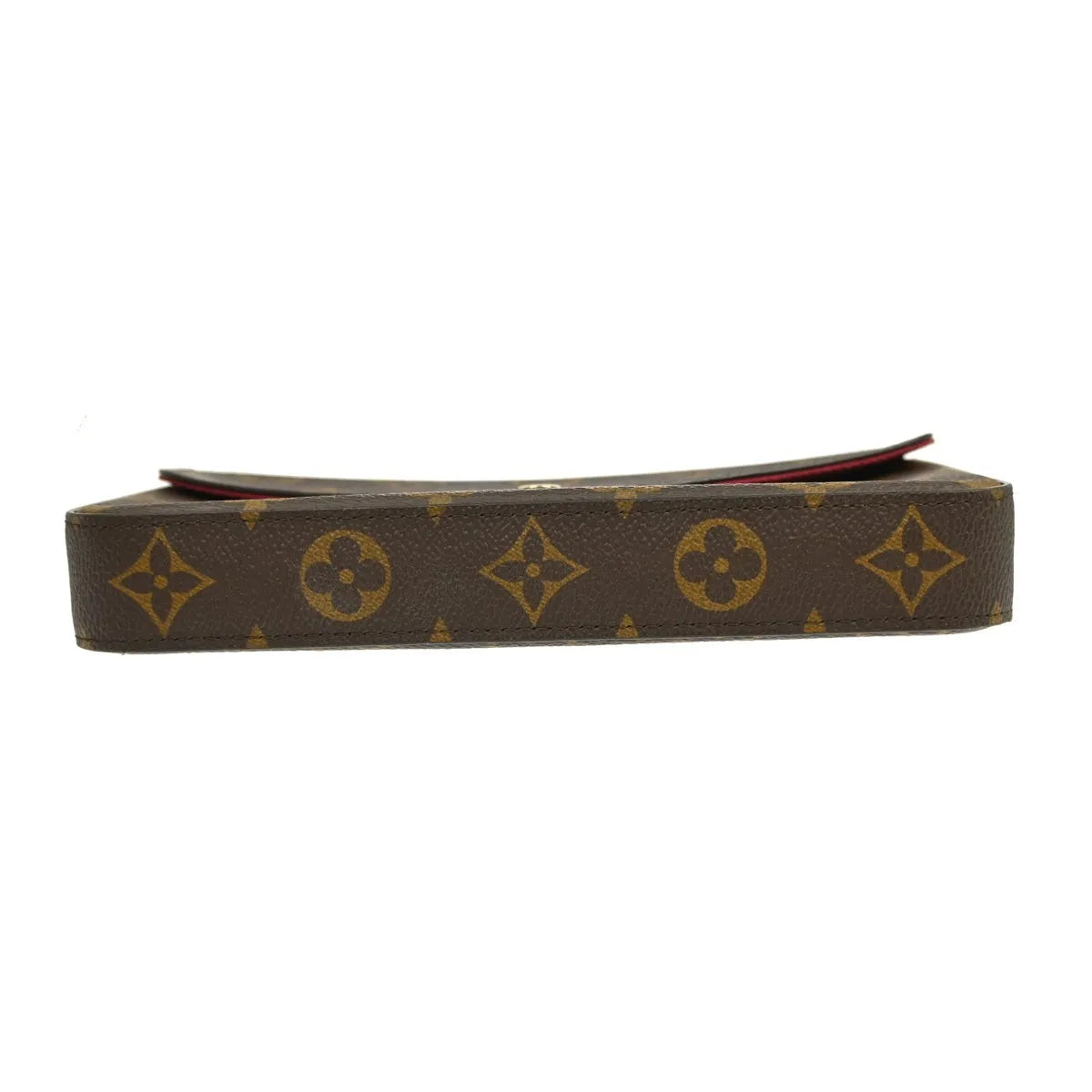 Louis Vuitton Pochette Felicie Monogram Brown Canvas Clutche & Pouche Bag (Pre-Owned)