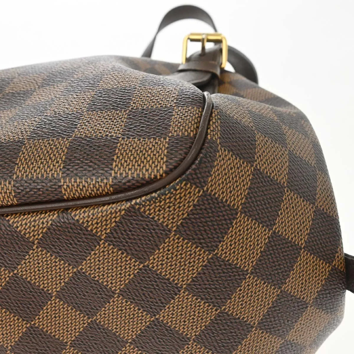 Louis Vuitton Belem Damier Brown Canvas Shoulder Bag Bag (Pre-Owned)