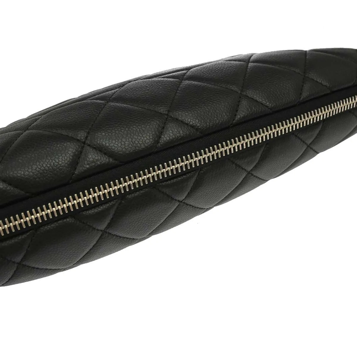 Chanel Timeless Cc Expandable Tote Quilted Caviar Black Leather Tote Bag Bag (Pre-Owned)
