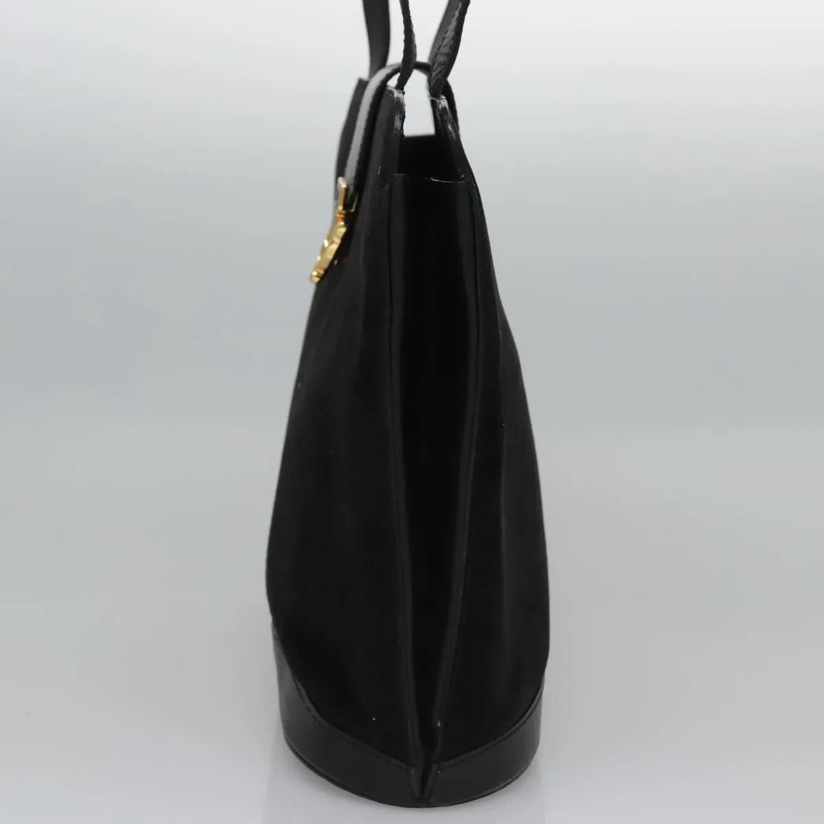 Celine Vintage Suede Black Suede Shoulder Bag Bag (Pre-Owned)